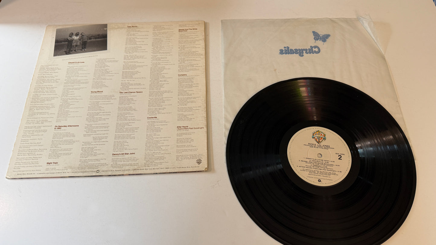 Rickie Lee Jones Rickie Lee Jones Used Vinyl LP VG+\VG