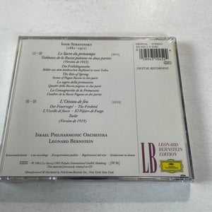 Stravinsky / Bernstein Le Sacre Du Printemps / L'Oiseau De Feu New Sealed CD