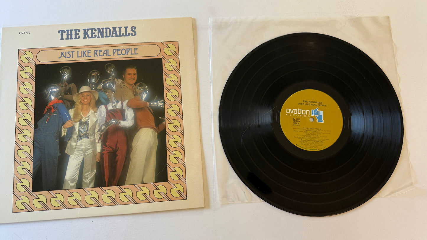 The Kendalls Just Like Real People Used Vinyl LP VG+\VG+