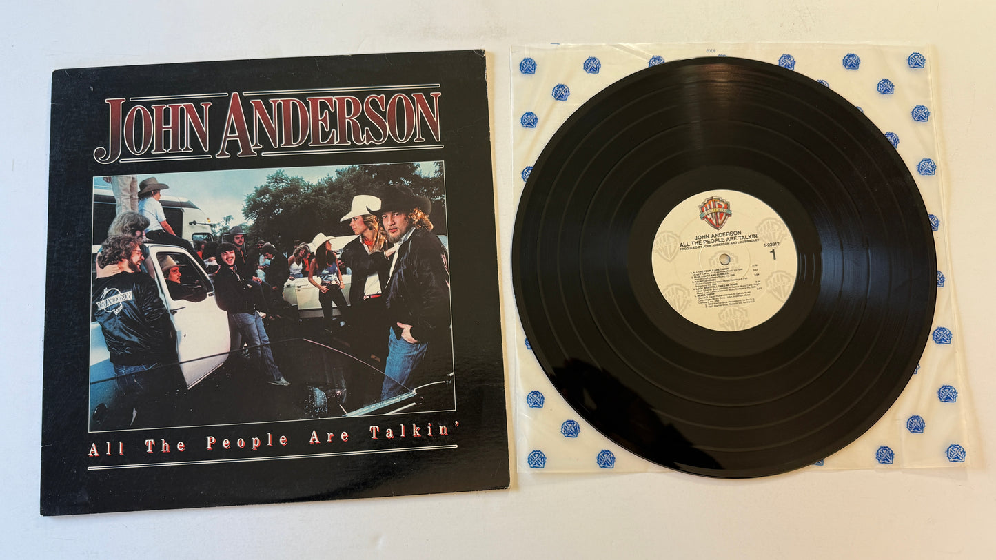 John Anderson All The People Are Talkin' Used Vinyl LP VG+\VG