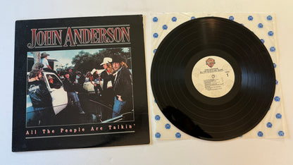 John Anderson All The People Are Talkin' Used Vinyl LP VG+\VG