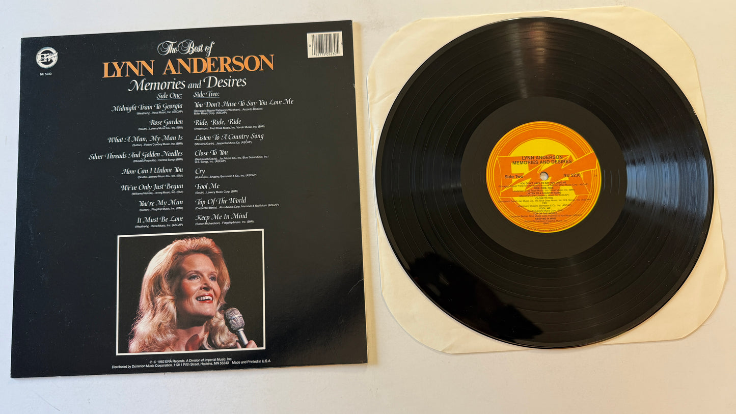 Lynn Anderson The Best Of Lynn Anderson - Memories And Desires Used Vinyl LP VG+\VG+