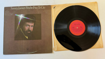 Sonny James You're Free To Go Used Vinyl LP VG+\VG