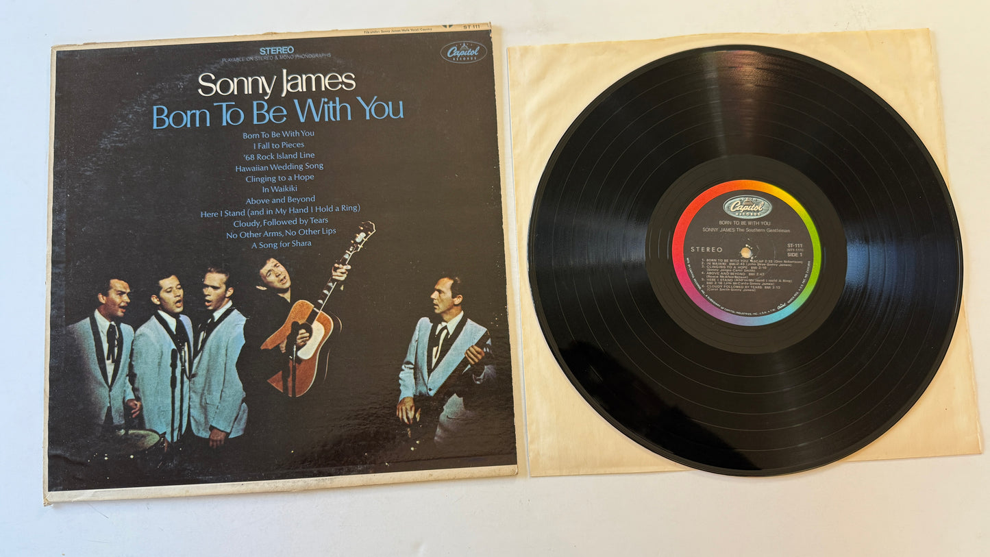 Sonny James Born To Be With You Used Vinyl LP VG+\VG