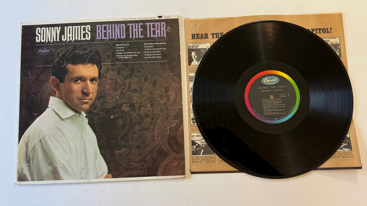Sonny James Behind The Tear Used Vinyl LP VG+\VG