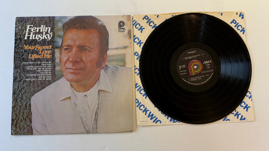 Ferlin Husky Your Sweet Love Lifted Me Used Vinyl LP VG+\VG