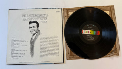 Bill Anderson Bill Anderson's Greatest Hits, Vol. 2 Used Vinyl LP VG+\VG+