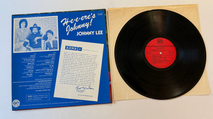 Johnny Lee H-e-e-ere's Johnny! Used Vinyl LP VG+\VG+