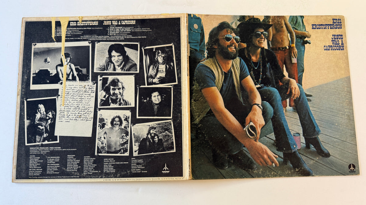 Kris Kristofferson Jesus Was A Capricorn Used Vinyl LP VG+\VG