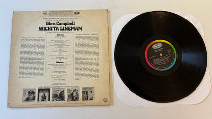 Glen Campbell Wichita Lineman Used Vinyl LP VG+\G+