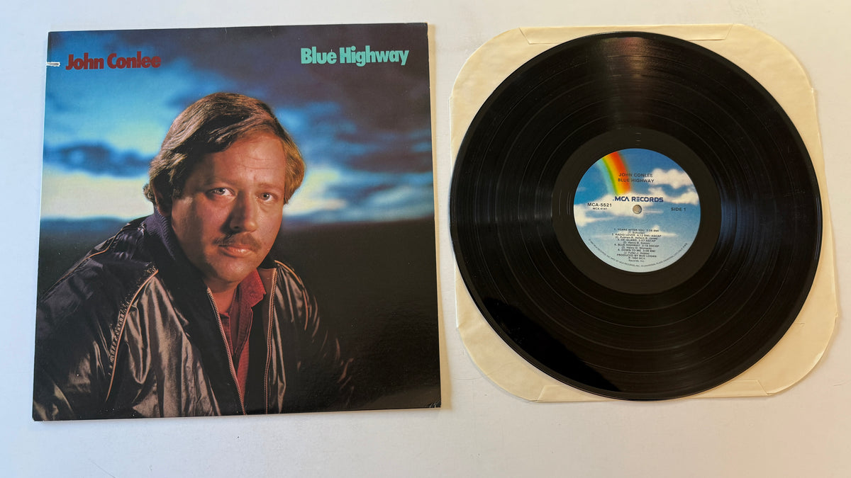 John Conlee Blue Highway Used Vinyl LP VG+\VG