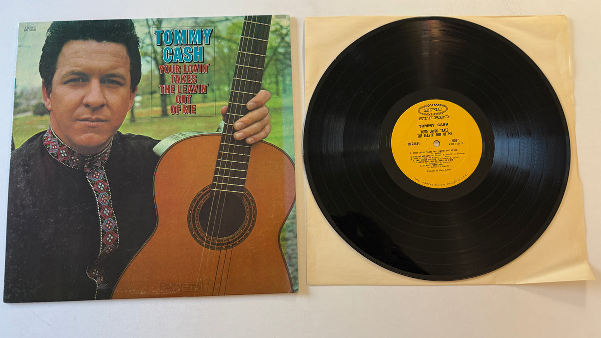 Tommy Cash Your Lovin' Takes The Leavin' Out Of Me Used Vinyl LP VG+\VG+