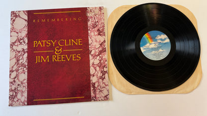Patsy Cline Remembering Patsy Cline & Jim Reeves Used Vinyl LP VG+\VG+