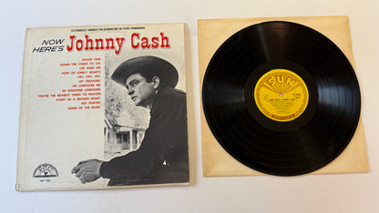 Johnny Cash Now Here's Johnny Cash Used Vinyl LP VG+\VG