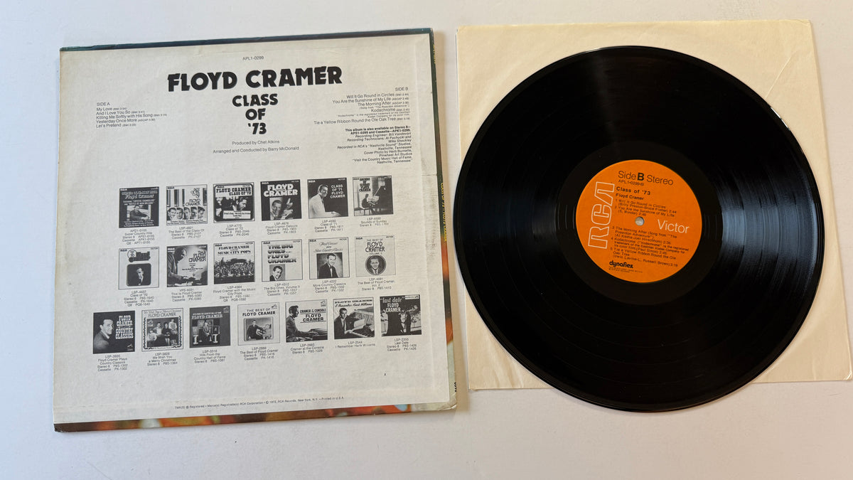 Floyd Cramer Class Of '73 Used Vinyl LP VG+\VG