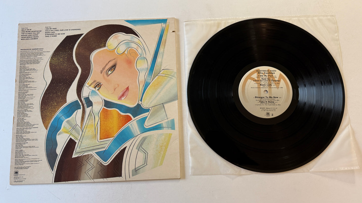 Rita Coolidge Heartbreak Radio Used Vinyl LP VG+\VG+