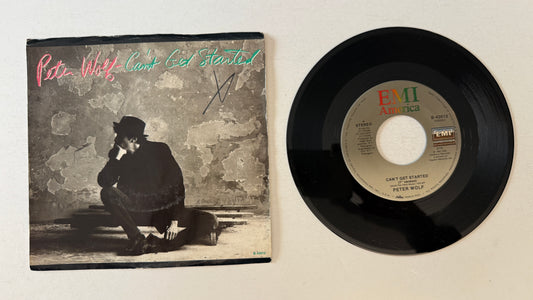Peter Wolf Can't Get Started  Used 45 RPM 7" Vinyl VG+\VG