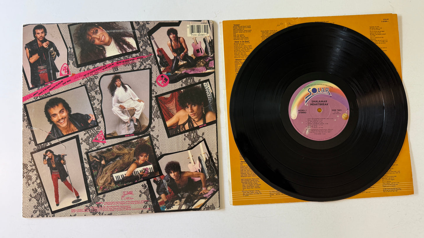 Shalamar Heartbreak Used Vinyl LP VG+\VG