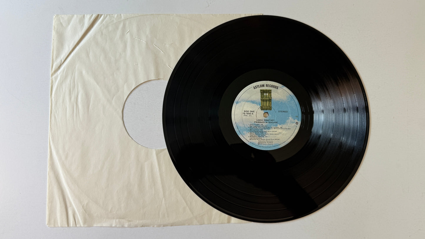Linda Ronstadt Prisoner In Disguise Used Vinyl LP VG+\VG