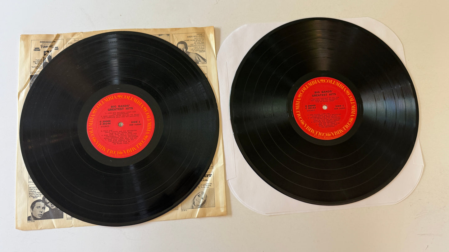 Various Big Bands' Greatest Hits Used Vinyl 2LP VG+\VG+