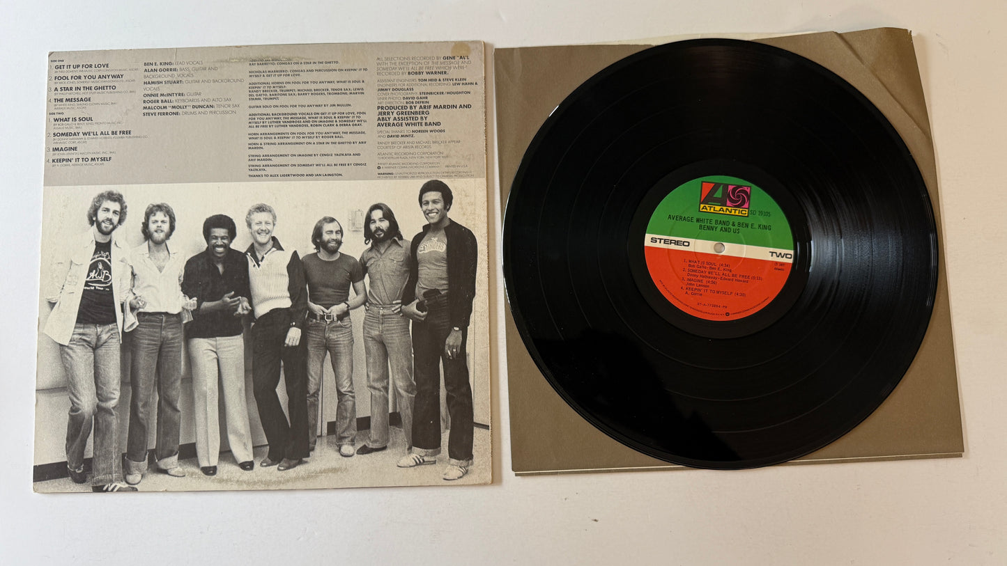 Average White Band Benny And Us Used Vinyl LP VG+\VG