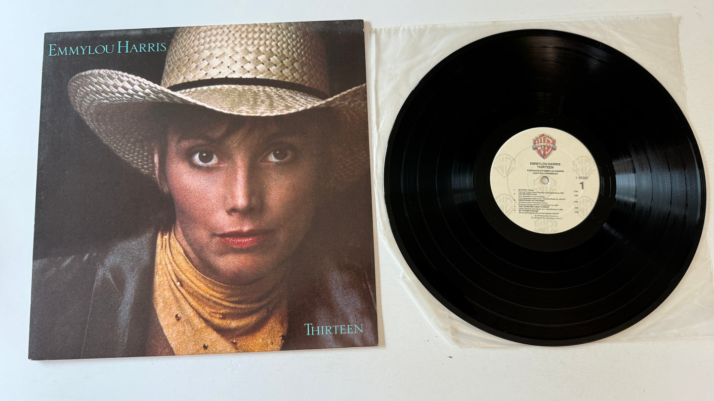 Emmylou Harris Thirteen Used Vinyl LP VG+\VG+