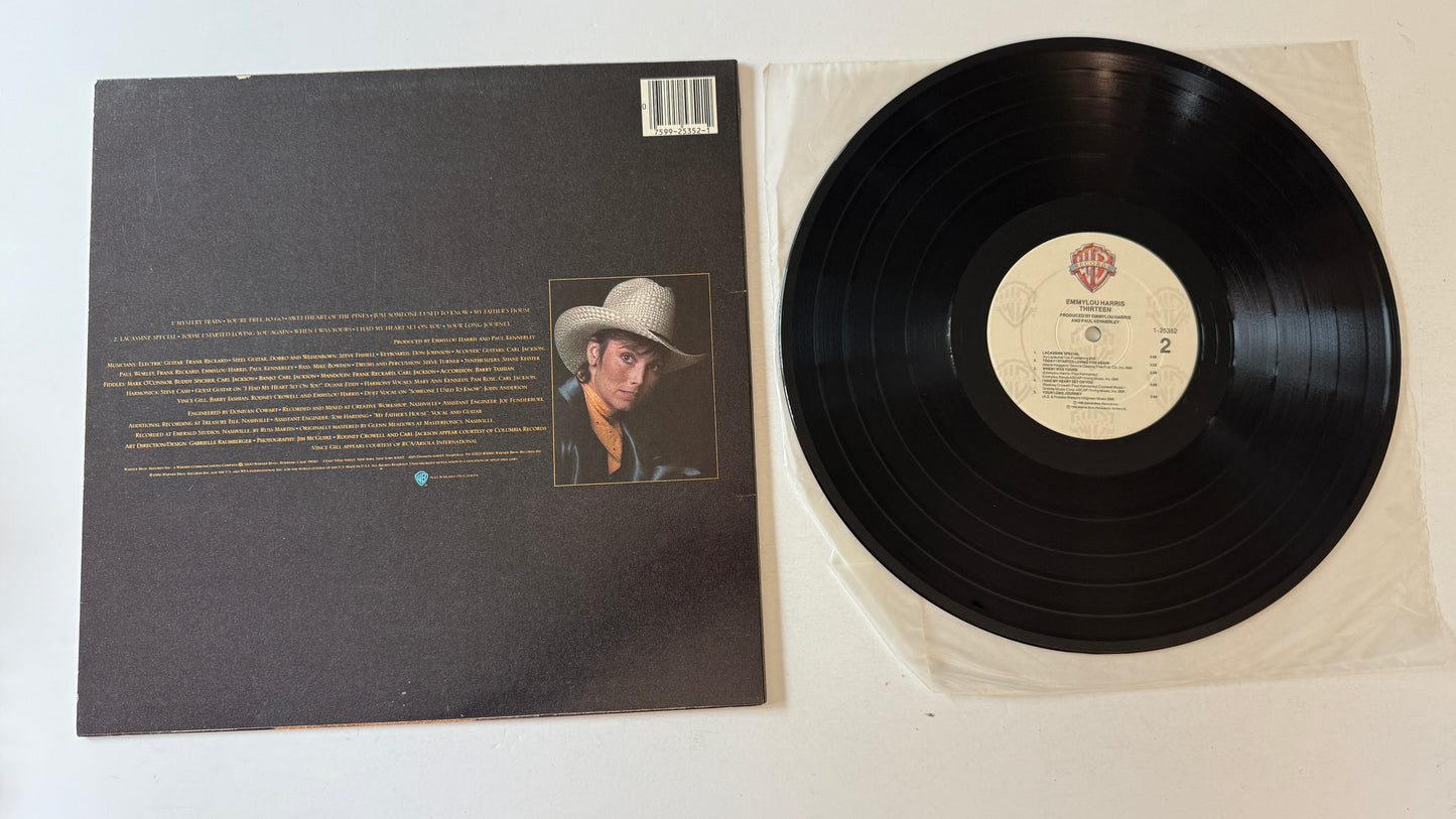 Emmylou Harris Thirteen Used Vinyl LP VG+\VG+