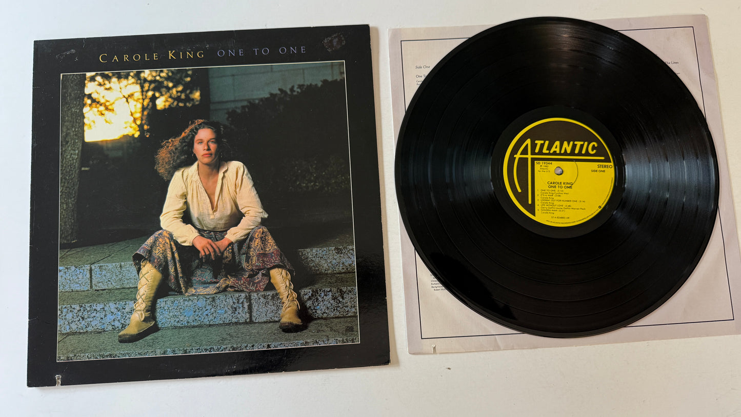 Carole King One To One Used Vinyl LP VG+\VG