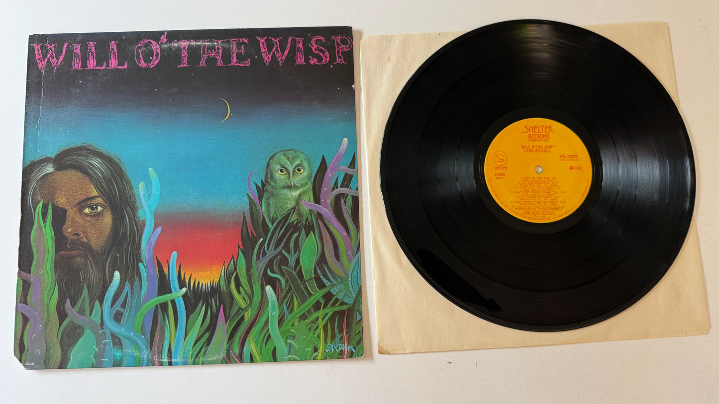 Leon Russell Will O' The Wisp Used Vinyl LP VG+\G+