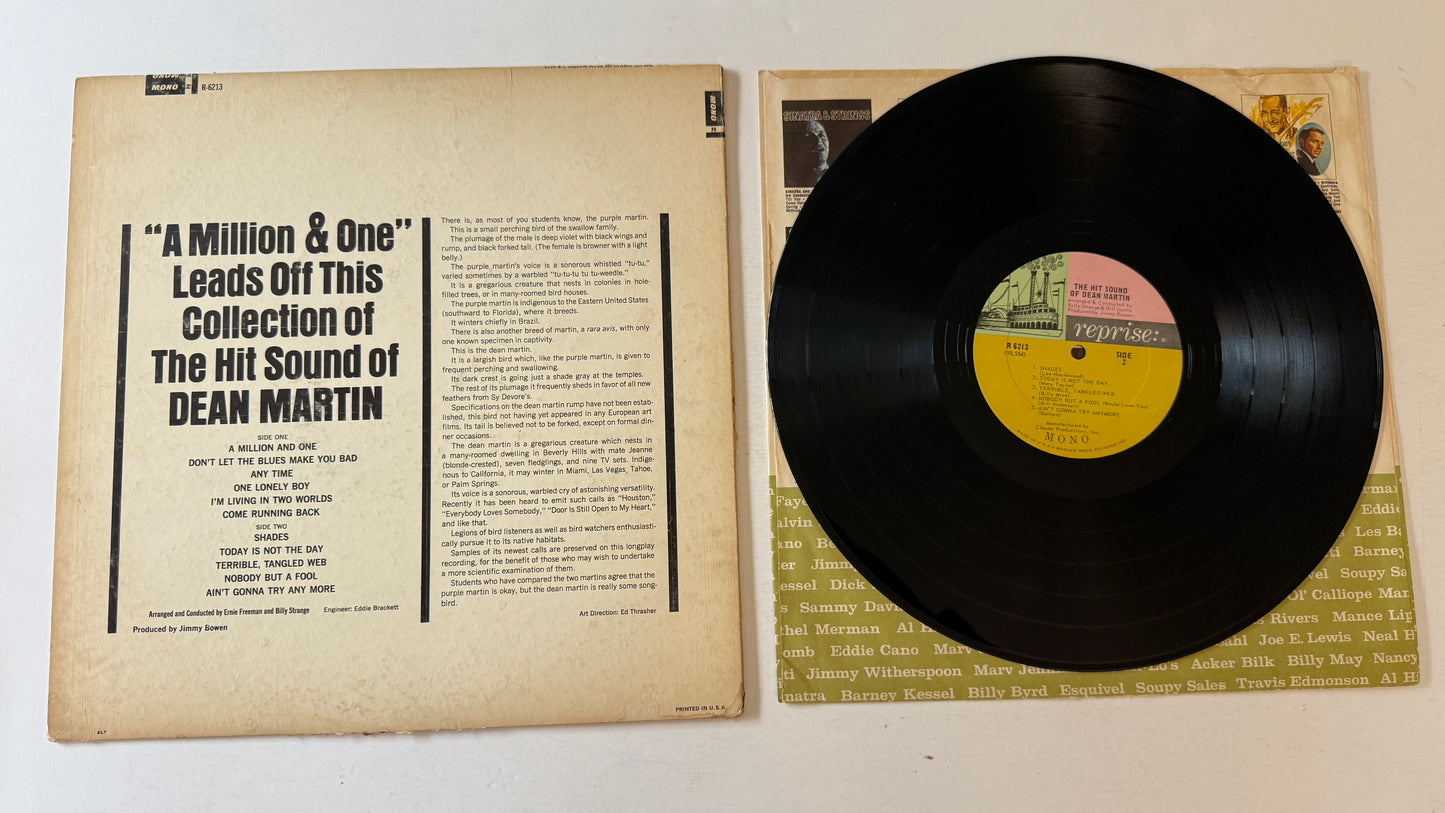 Dean Martin The Hit Sound Of Dean Martin Used Vinyl LP VG+\VG