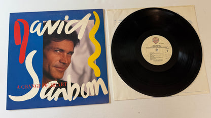David Sanborn A Change Of Heart Used Vinyl LP VG+\VG+