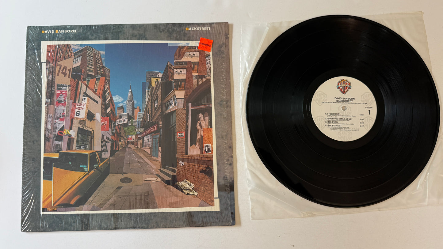 David Sanborn Backstreet Used Vinyl LP VG+\VG+
