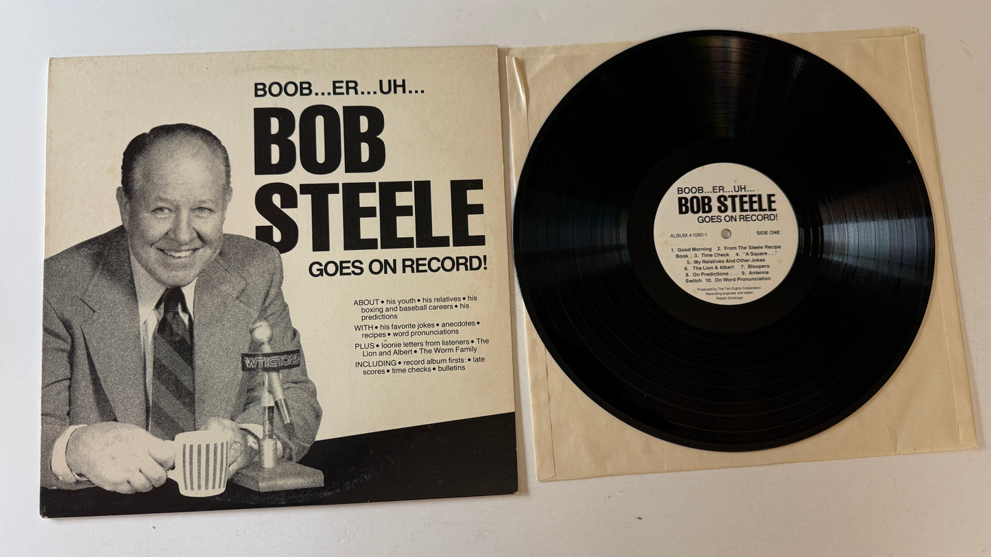 Bob Steele Boob... Er... Uh... Bob Steele Goes On Record! Used Vinyl LP VG+\VG+