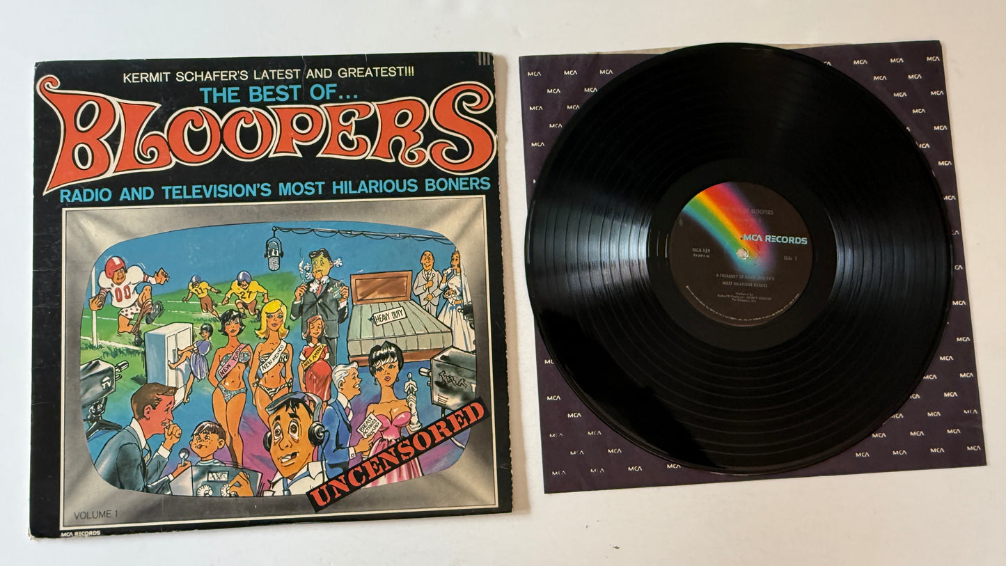 Kermit Schafer The Best Of...Bloopers-Radio And Television's Most Hilarious Boners Used Vinyl LP VG+\VG