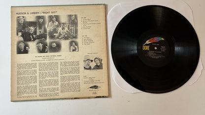 Hudson & Landry Right Off Used Vinyl LP VG+\VG