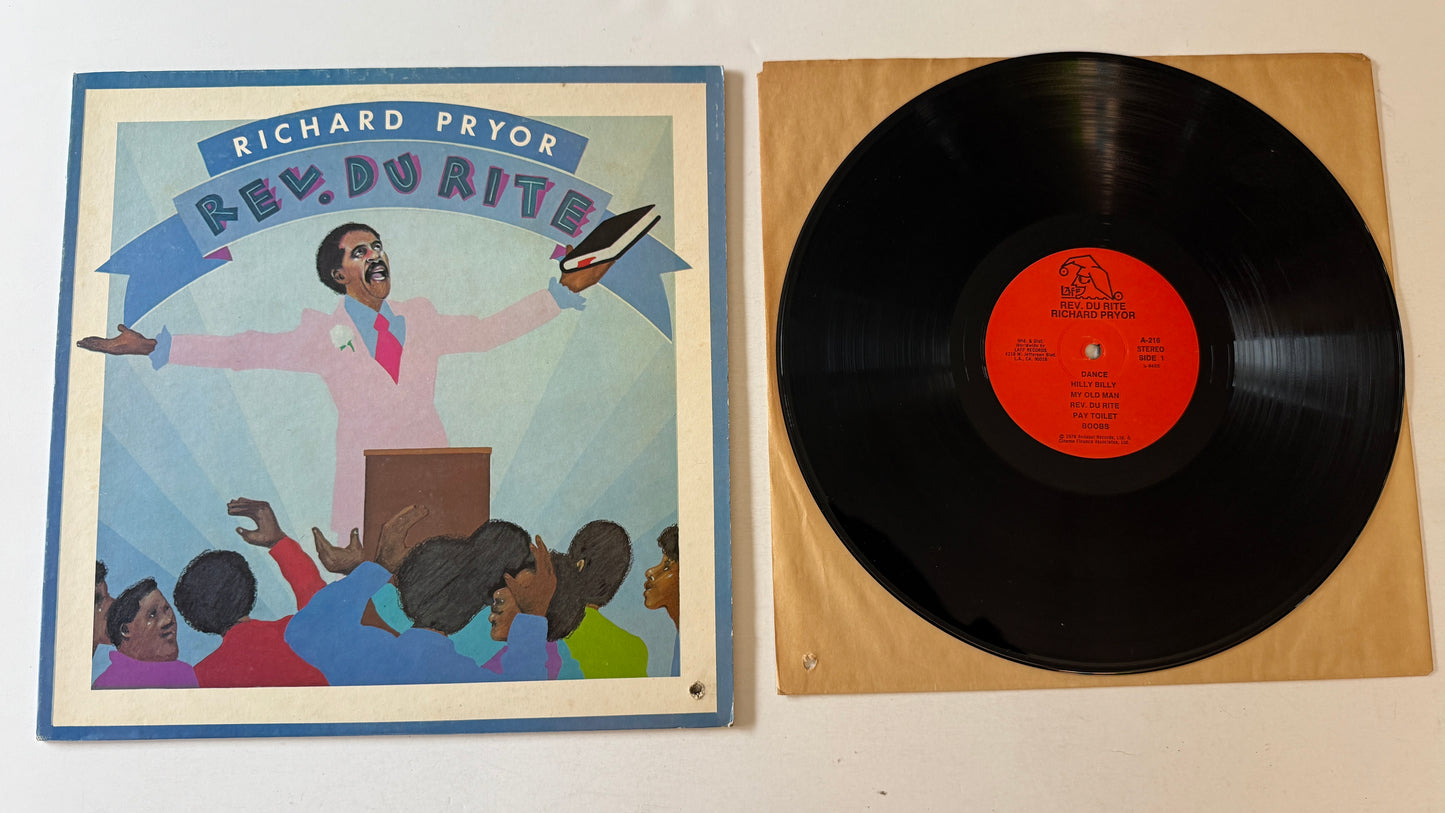 Richard Pryor Rev. Du Rite Used Vinyl LP VG+\VG