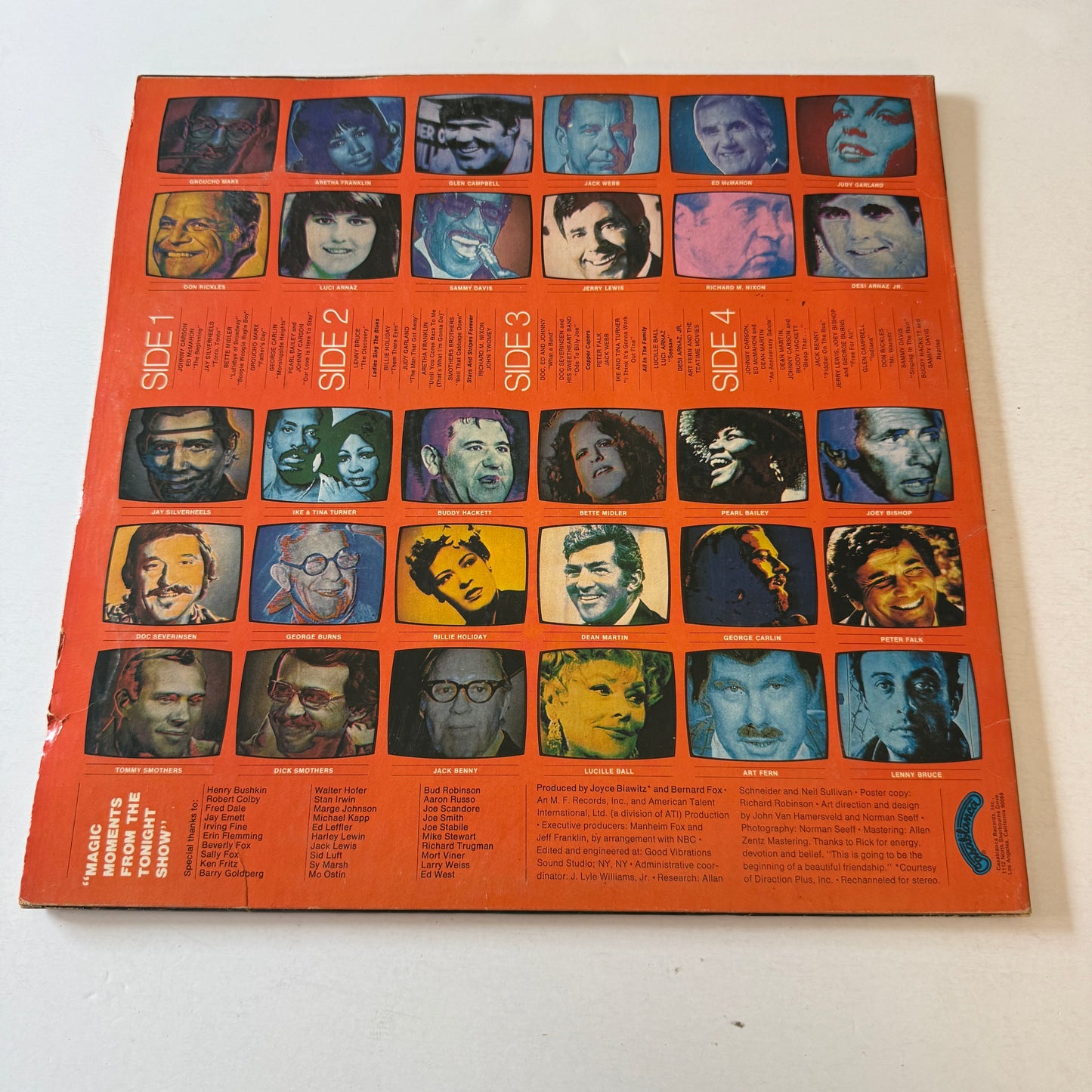 Johnny Carson Here's Johnny.... Magic Moments From The Tonight Show Used Vinyl 2LP VG+\VG