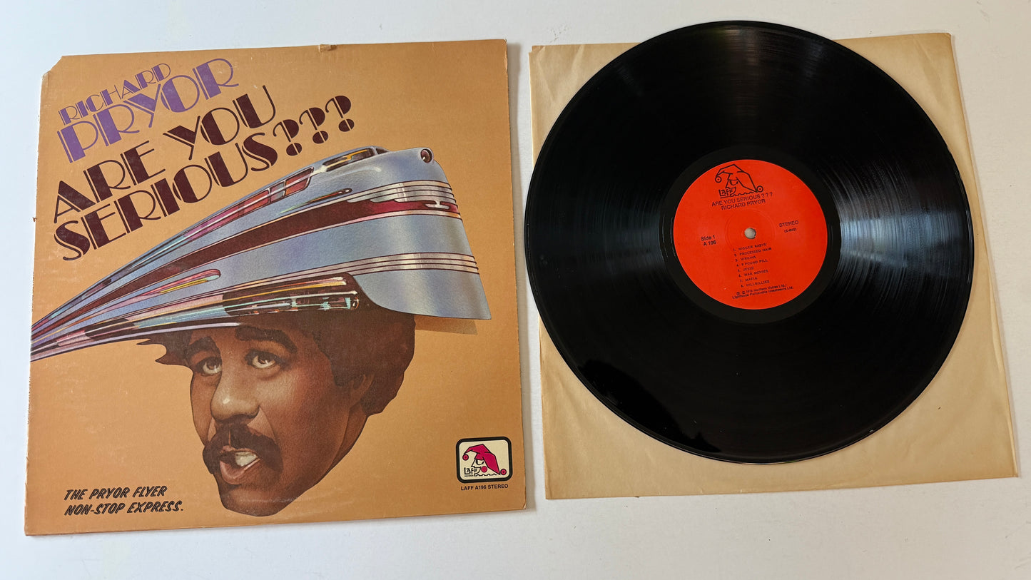 Richard Pryor Are You Serious??? Used Vinyl LP VG+\VG
