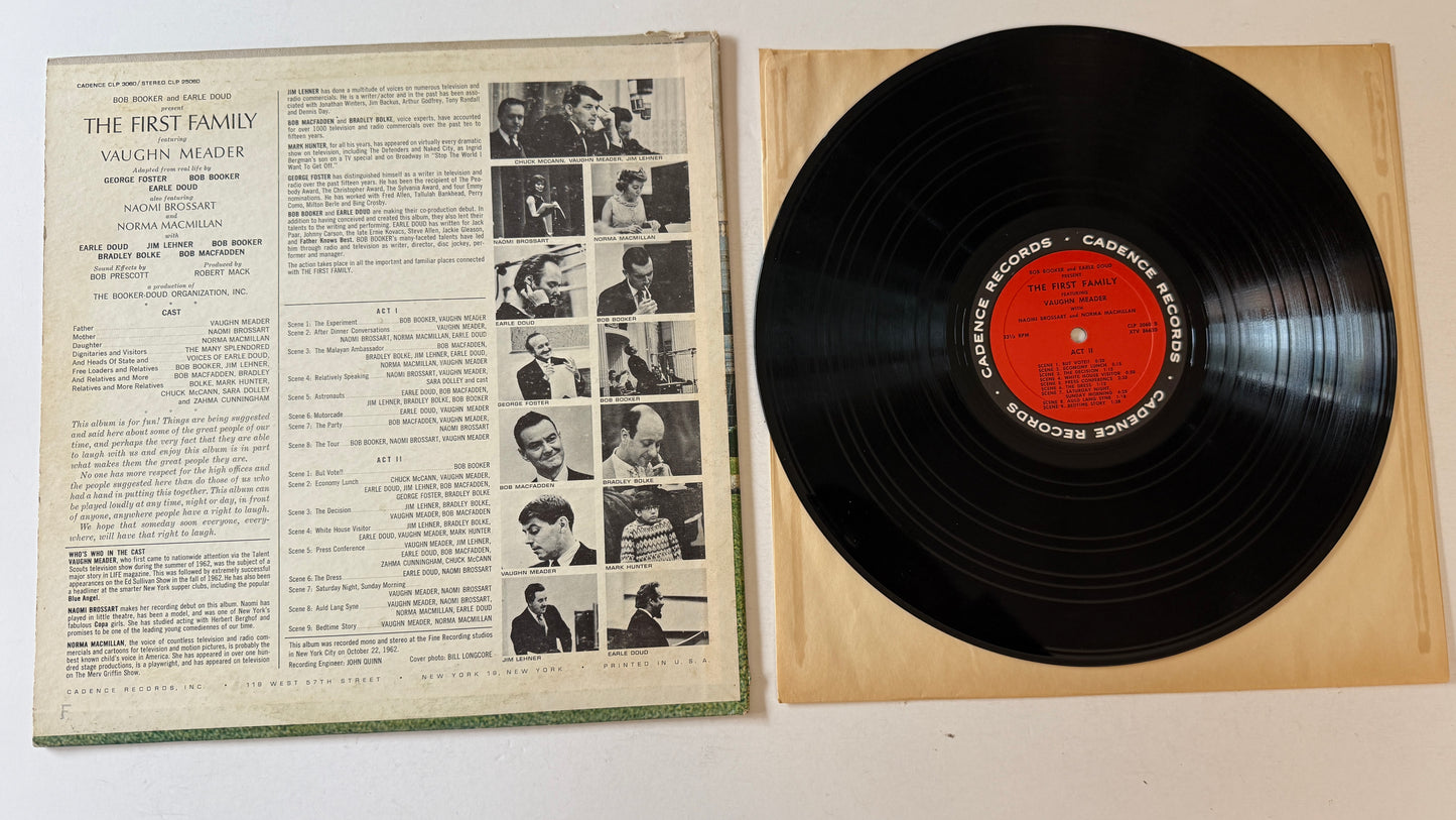 Bob Booker The First Family Used Vinyl LP VG+\VG+