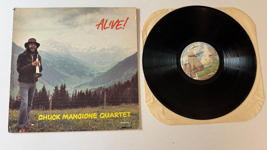 Chuck Mangione Quartet Alive! Used Vinyl LP VG+\VG
