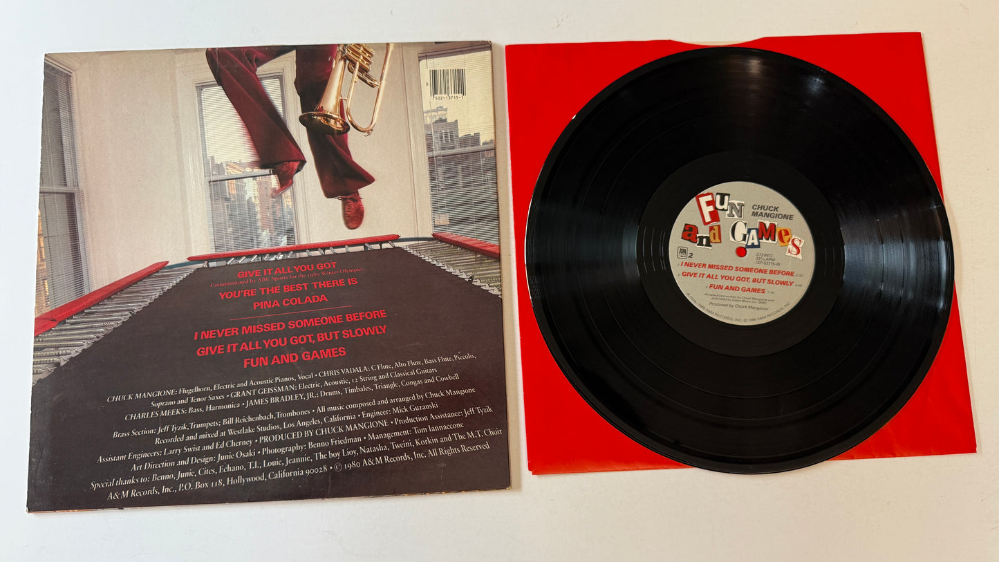 Chuck Mangione Fun And Games Used Vinyl LP VG+\VG+