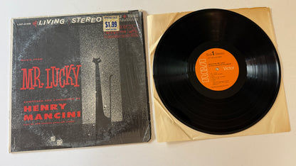 Henry Mancini Music From "Mr. Lucky" Used Vinyl LP VG+\VG+