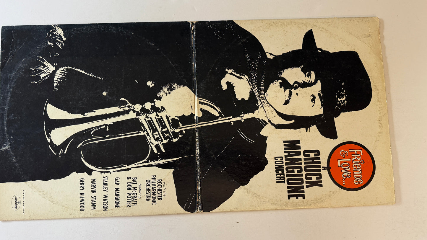 Chuck Mangione Friends & Love... A Chuck Mangione Concert Used Vinyl 2LP VG+\G+