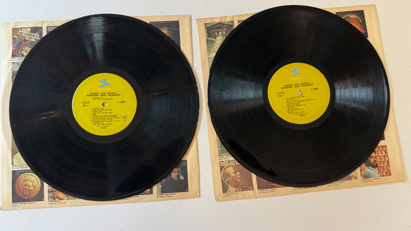 The Modern Jazz Quartet Modern Jazz Quartet Used Vinyl 2LP VG+\G+