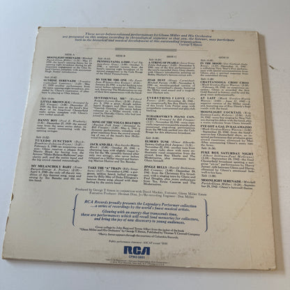 Glenn Miller And His Orchestra A Legendary Performer Used Vinyl LP VG+\VG