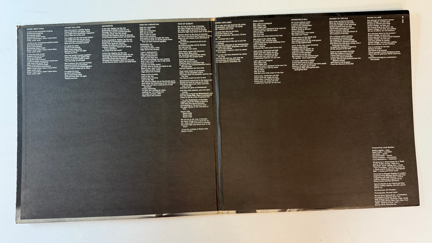 Seals & Crofts Year Of Sunday Used Vinyl LP VG+\VG