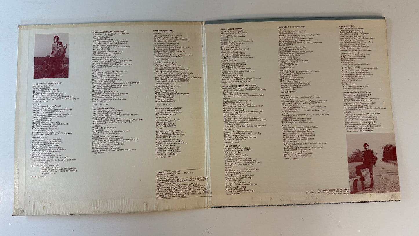 Jim Croce You Don't Mess Around With Jim Used Vinyl LP VG+\VG