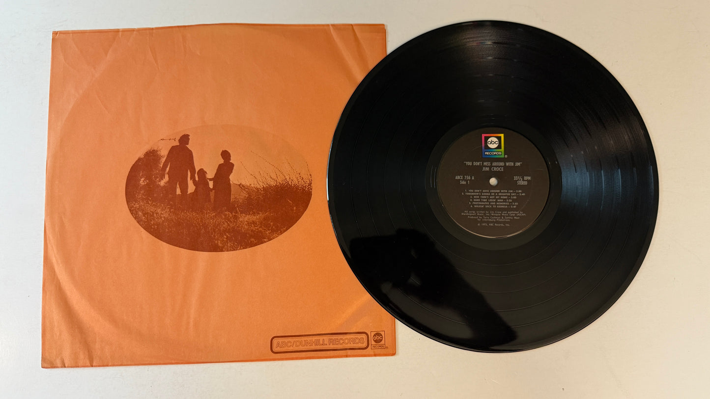 Jim Croce You Don't Mess Around With Jim Used Vinyl LP VG+\VG