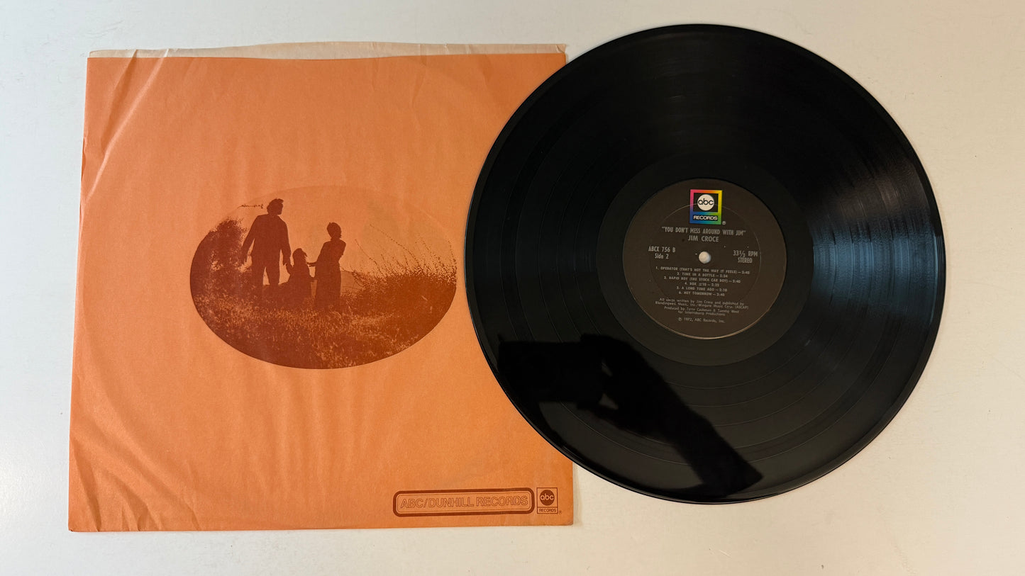 Jim Croce You Don't Mess Around With Jim Used Vinyl LP VG+\VG