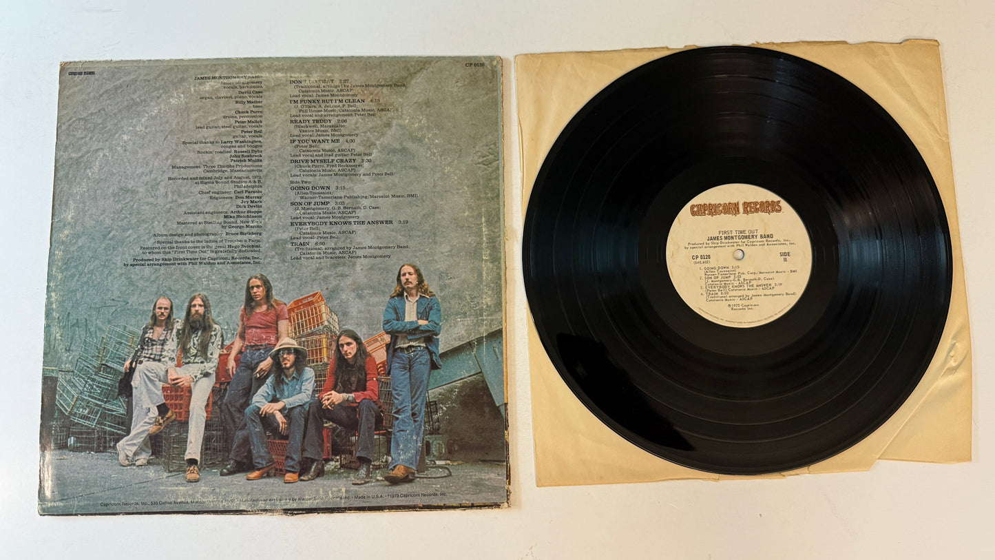 James Montgomery Band High Roller Used Vinyl LP VG+\G+